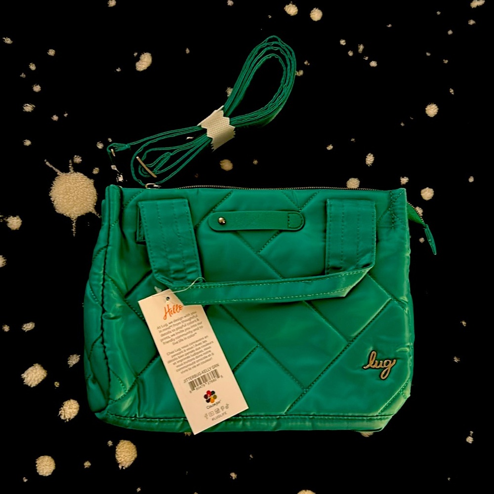 BNWT Lug Jitterbug Handbag (kelly green)
Pet/scent/smoke free home